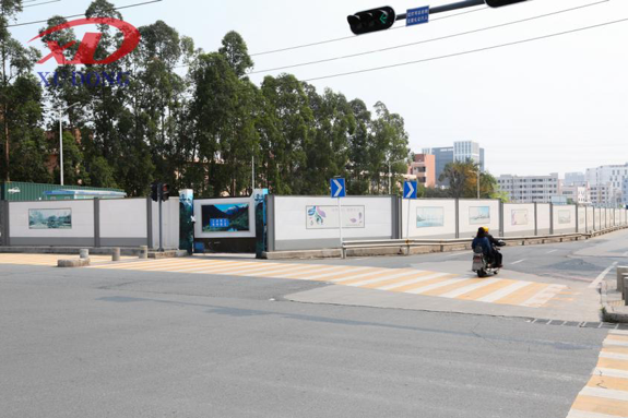 深圳工地圍擋哪家價格便宜？旭東鋼構的圍擋物美價廉